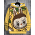 Labubu hoodie geel